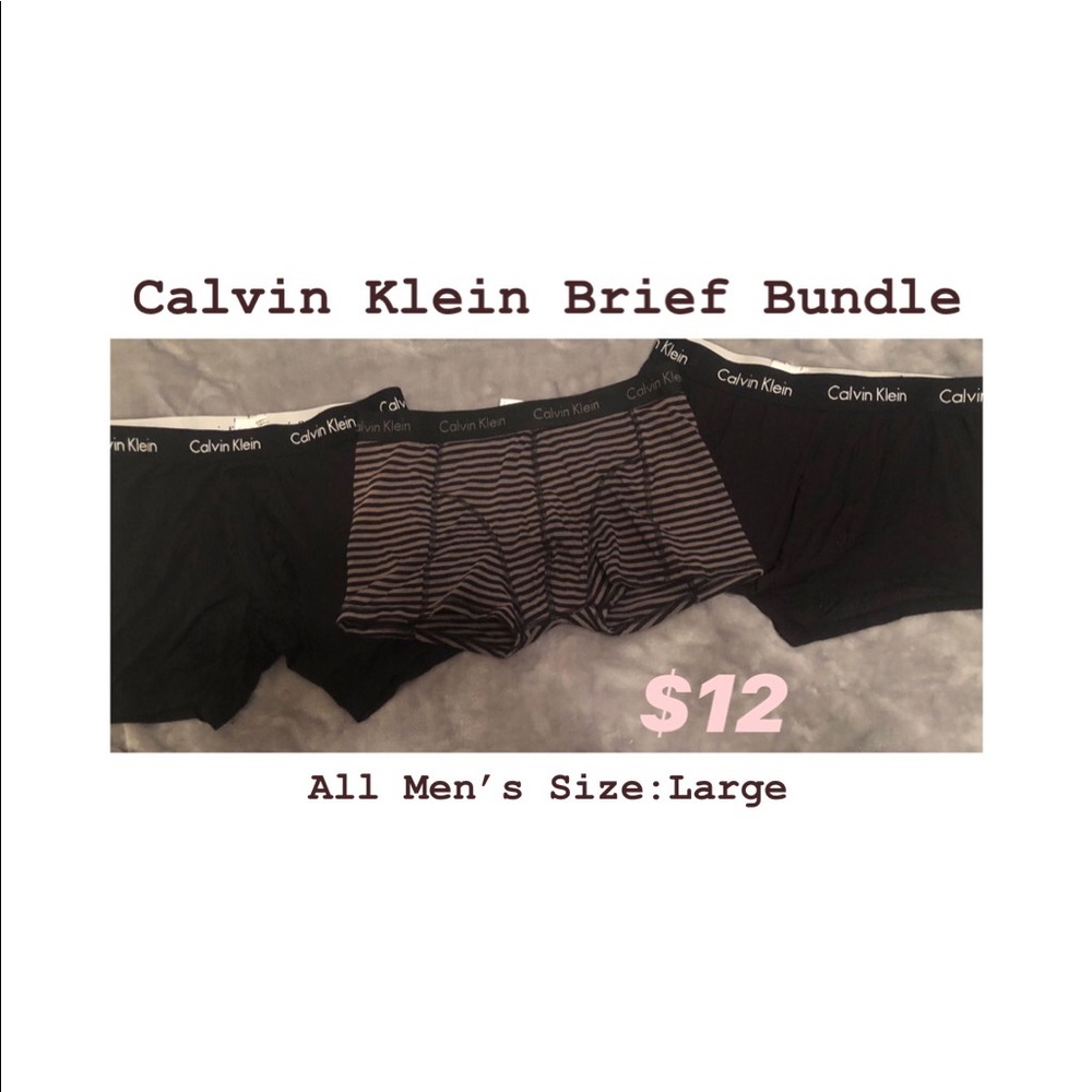 Calvin Klein Brief Trio Bundle